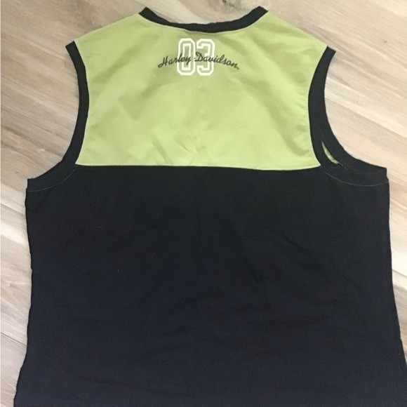 Harley-Davidson Sleeveless Shorty Tee 1X - Picture 4 of 5
